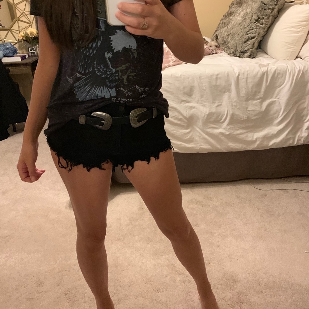Black shorts